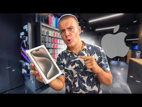 Видео: РАСПАКОВКА iPhone 15 Pro Max Natural Titanium