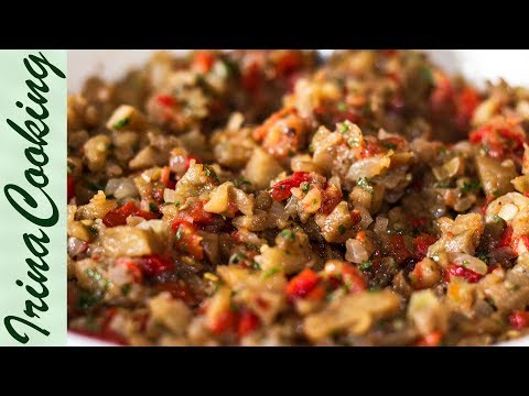 Видео: Икра из Запеченных БАКЛАЖАНОВ и Перцев 🍆 How to cook eggplant caviar