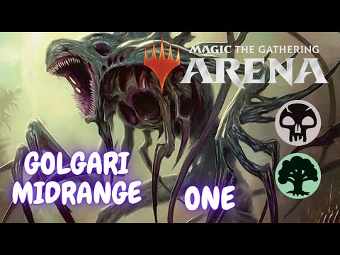 Видео: ONE / Колода Голгари мидрейндж / Golgari midrange deck. MTG arena / мета 2023