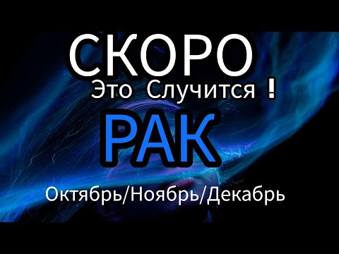 Видео: РАК ♋️ОКТЯБРЬ/НОЯБРЬ/ДЕКАБРЬ 2024🔴4 квартал года.Главные события периода.Таро гороскоп/прогноз