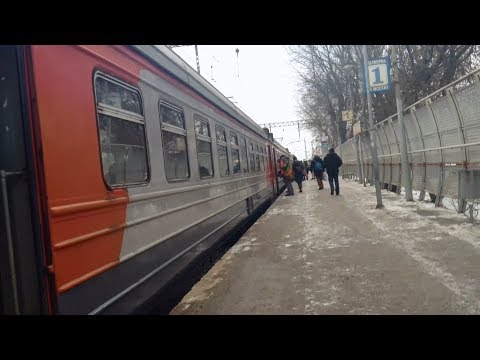 Видео: ЭД4М-0227, маршрут: Монино - Москва