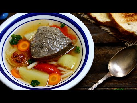 Видео: 🥩🥣 Суп из телятины - 🇧🇬 Телешко Варено - Телешко варено