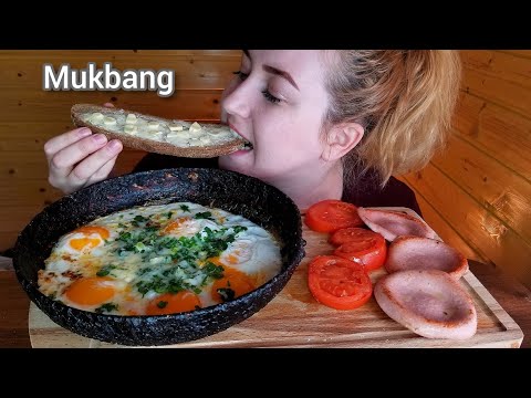 Видео: ЯИЧНИЦА ЖАРЕННАЯ НА ОГНЕ МАНГАЛ МУКБАНГ АСМР |SCRAMBLED EGGS COOKED ON THE FIRE GRILL MUKANG ASMR
