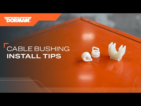 Видео: Советы по ремонту сломанного троса переключения передач с помощью замены втулок