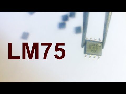 Видео: LM75 - цифровой датчик температуры