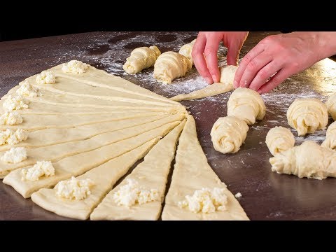 Видео: Тайната не е в пълнежа, а в теста. Кроасани - перфектната закуска за цялото семейство! Apetiten TV