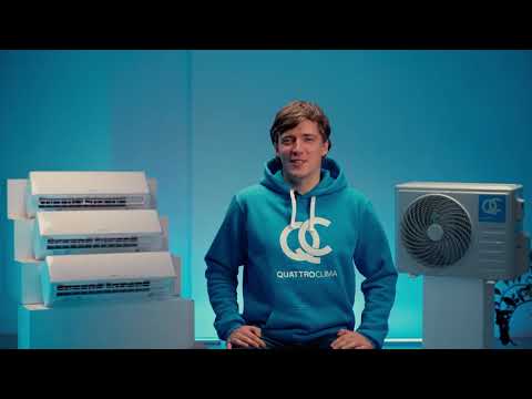 Видео: Мультисплит систем QUATTROCLIMA серии FREDDO