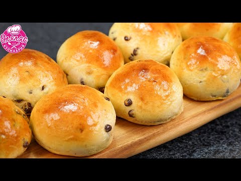 Видео: Мягкие БУЛОЧКИ с Шоколадными каплями | ШОКОЛАДНЫЕ БУЛОЧКИ - Оляляс кулинария