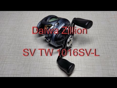 Видео: Daiwa Zillion SV TW 1016SV-L.  Краткий обзор и первые впечатления