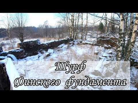 Видео: РАСКОПКИ ФУНДАМЕНТА В ГЛУШИ ЛЕСА. Все труды были не напрасны.