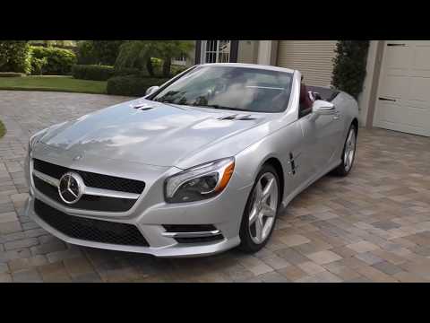 Видео: Обзор и тест-драйв Mercedes-Benz SL 550 Roadster 2015 года от Билла — Auto Europa Naples