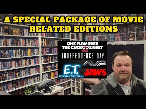 Видео: Специальный пакет изданий по фильмам («Челюсти», «Инопланетянин», «День независимости», «Чужой пр...