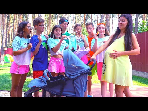 Видео: Беременная ВОЖАТАЯ !? Что ТВОРИТСЯ в ЛАГЕРЕ