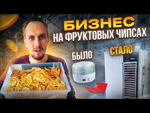 Видео: БИЗНЕС С НУЛЯ НА ФРУКТОВЫХ ЧИПСАХ. Как открыть производство сушенных чипсов и не ПРОГОРЕТЬ?