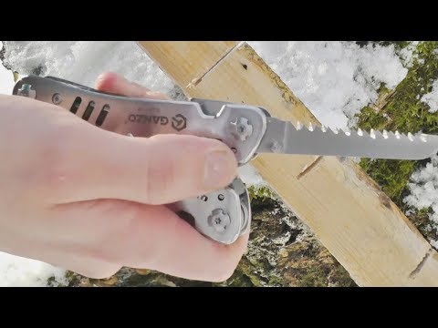 Видео: Китайский мультитул Ganzo G301. Обзор и тесты, сравнение с Leatherman