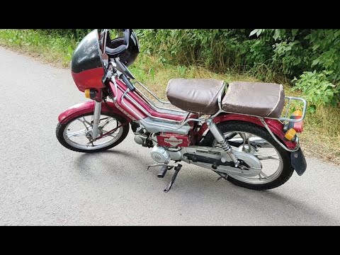 Видео: Без подачи топлива | Сколько проедет мопед Дельта?