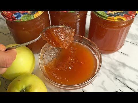 Видео: Вкуснейшее Густое Яблочное Повидло Самый Лучший Рецепт!!! / Яблочный Джем  / Apple Jam