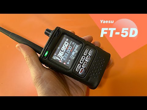 Видео: Радиостанция Yaesu FT-5D. Большой обзор
