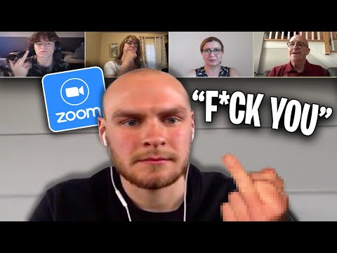 Видео: Троллинг ЗЛЫХ ЛЫСЫХ учителей в Zoom!