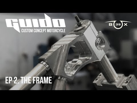 Видео: Концепт кастомайзинга будущего. Мотоцикл GUIDO. 02. Рама.