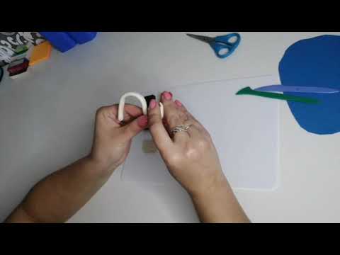 Видео: Лепка: " Белый лебедь"