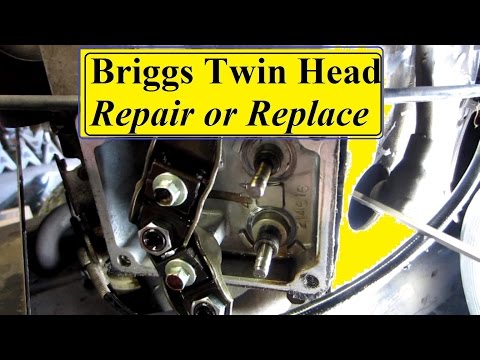 Видео: Изогнутые толкатели Briggs Intek