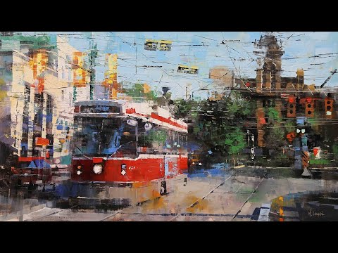Видео: Canadian artist Mark Lague, Канадський художник Марк Лагу