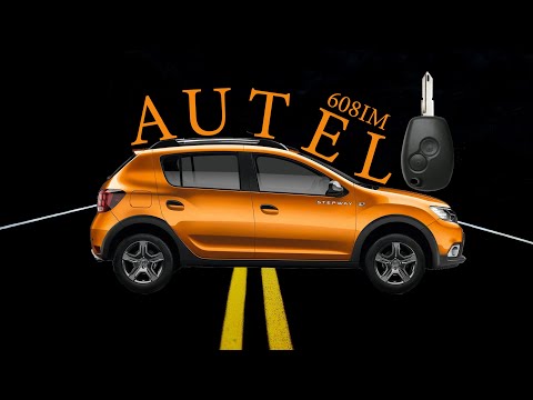 Видео: Dacia / Renault Sandero 2017 программирование ключа программатор Autel 608IM + ответ на вопрос