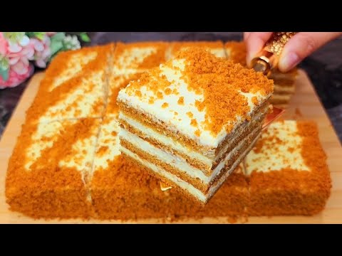 Видео: НИКТО НЕ ВЕРИТ! ПРОСТО ВСЕ ПЕРЕМЕШАЙТЕ! БЕЗ РАСКАТКИ КОРЖЕЙ! МЕДОВИК