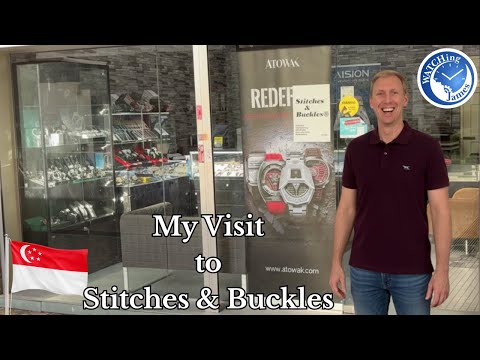 Видео: Скрытый магазин часов в Сингапуре — посещение магазина Stitches and Buckles