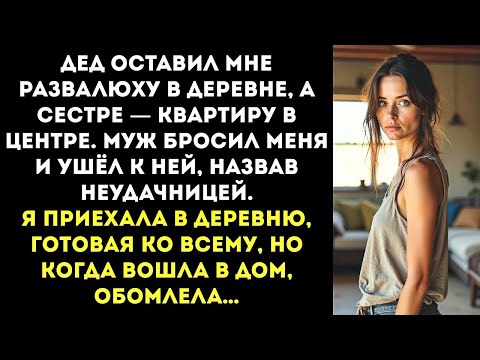 Видео: Дед оставил мне в наследство развалюху в глуши, а когда я вошла в дом, потеряла дар речи