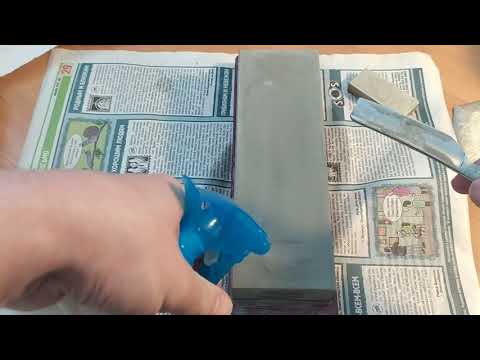 Видео: Восстановление опасной бритвы, часть 3 - заточка опасной бритвы