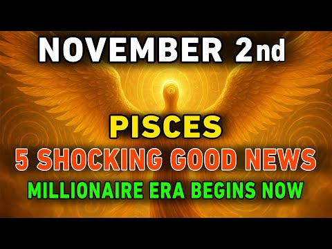 Видео: РЫБЫ ♓ 2 ноября: ЧУДО ПОЛНОЛУНИЯ 🌕 | 5 шокирующих ХОРОШИХ НОВОСТЕЙ, которые навсегда изменят вашу...