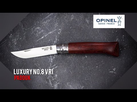 Видео: Потрясный опёнок. :) Opinel Luxury No.8 VRI Padouk,art.226086.