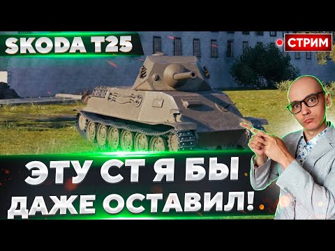 Видео: Skoda T 25 - Отличный барабан! Можно в ангаре оставить) 🔥 Вовакрасава