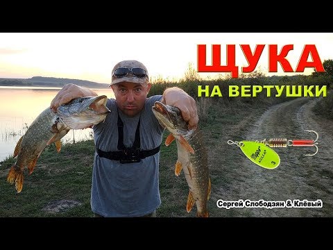 Видео: Щука на вертушки.