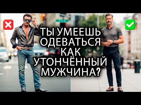 Видео: 15 секретов стильных мужчин: меньше — значит больше