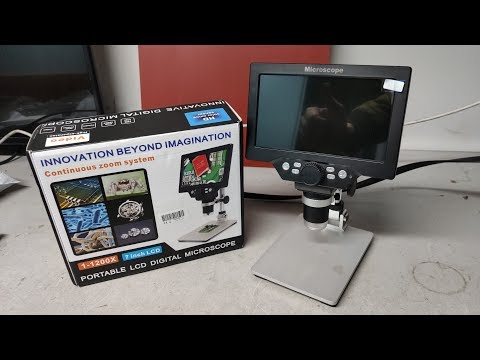 Видео: Мастерская #6 Распаковка и обзор микроскопа G1200