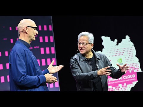 Видео: Deutsche Telekom и NVIDIA запускают облако промышленного ИИ
