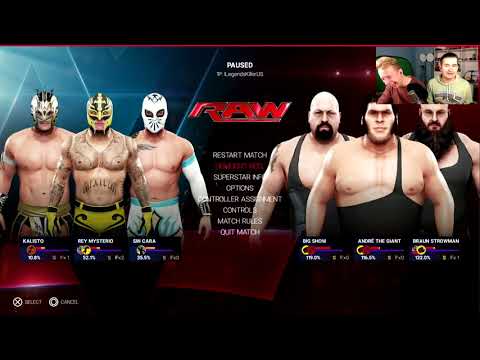 Видео: Легендарный Киллер WWE 2K19 БИТВА ТИТАНОВ   ГИГАНТЫ ПРОТИВ ЛУЧАДОРОВ