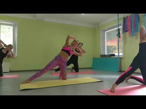 Видео: Тренируемся по системе Пилатес в Запорожье