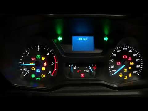 Видео: Режим ТЕСТ (самодиагностика) на Форд Транзит 20,г. TEST mode (self-diagnosis) for Ford Transit 2020