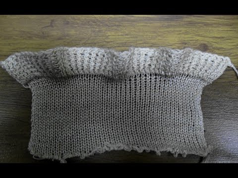 Видео: Рюш в конце детали