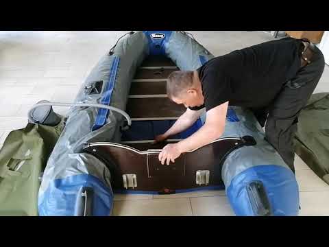 Видео: БЮДЖЕТНАЯ ЛОДКА ПВХ "ИНЗЕР" 330V