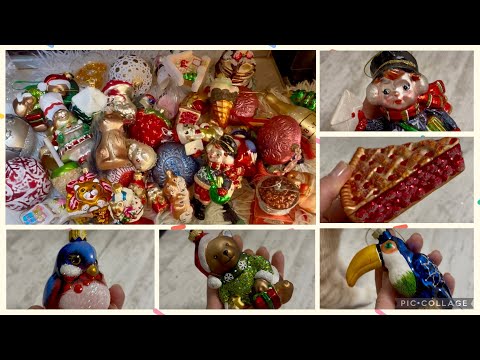 Видео: Моя Коллекция Стеклянных Елочных Игрушек🎄