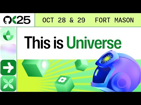 Видео: «Вы должны быть здесь»: взгляд изнутри на GitHub Universe 2025