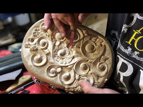 Видео: Урок Резьбы по дереву для всех.Просто и быстро.