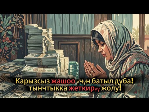 Видео: Карызсыз жашоо үчүн батыл дуба – тынчтыкка жеткирүү жолу!
