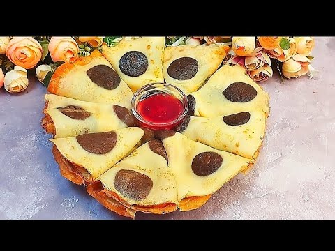 Видео: ОХ и ВКУСНЯТИНА ! БАРХАТНЫЕ БЛИНЫ в ГОРОШЕК!ВЫ Будете в Восторге!