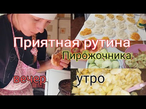 Видео: Моя рутина, вечер-начинка, утро-жарка.🤪